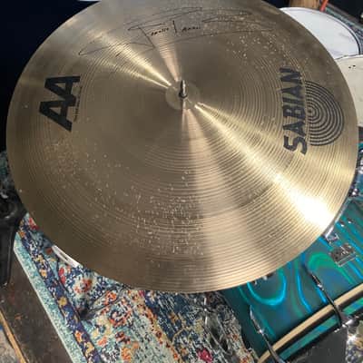 Frankie Banali's Sabian - 22" AA Flat Bell Ride Cymbal (#19) Autographed!! image 1