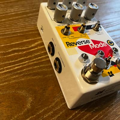 Chase Bliss Audio Reverse Mode C 2023 - White Graphic image 2