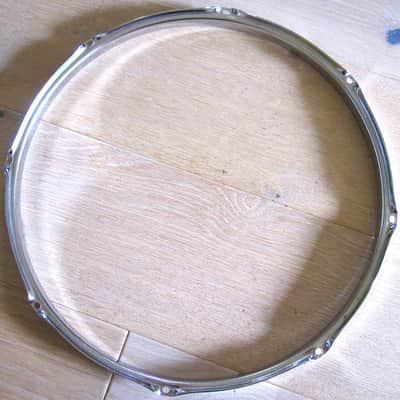 16" 8-Lug Triple-Flanged Hoop Rim Chrome Heavy-Duty (USED) image 3