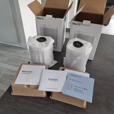 Sonos One SL wireless speakers (pair) - White image 2