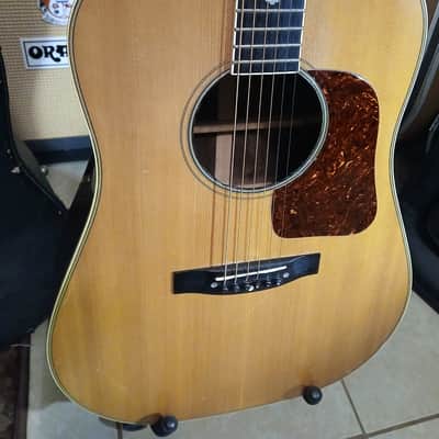 Aria GR30 Acoustic Guitar~Gallagher~Large Soundhole~Bluegrass~Rosewood~Solid~w/Hard Case~Video~Japan~70's image 2