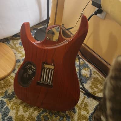 Greco  HSS Stratocater With Added Blend Knob 90s Or 2000s Cherry Red Ash image 4