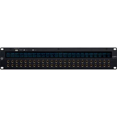 Black Lion Audio PBR TRS3 LIT 48-Point TRS to TRS Patchbay with LCD Displays image 2