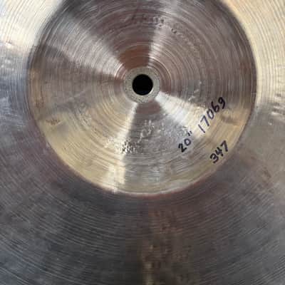 Funch 20" Hand Created Ride Cymbal 1706g  2000's - Traditional image 4