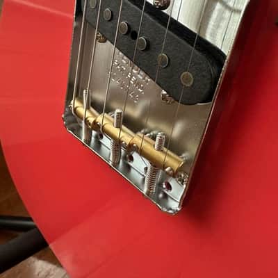 2025 Fender Custom Shop ‘54 Telecaster TCP Time Capsule - Faded Aged Fiesta Red image 6