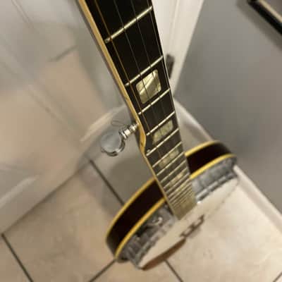 Encore 5 String Closed Back Banjo 1960s/1970s image 5