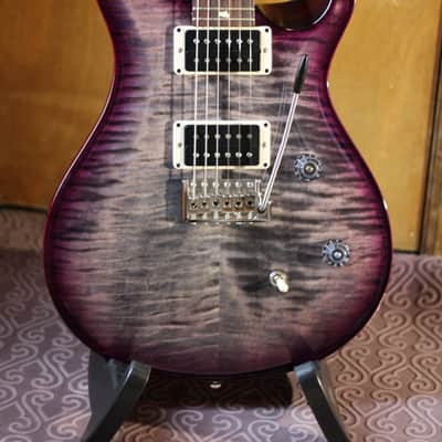 PRS USA CE 24 2021 - Charcoal Purpleburst Limited black satin neck image 13