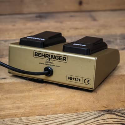 Behringer FS112T Dual Footswitch Bass Amp Switch FS 112T 112 TU283359 image 4