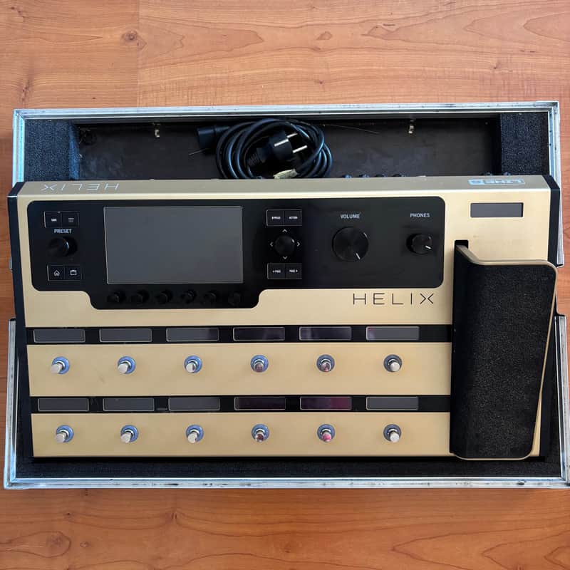 Line 6 Helix Floor Limited Edition 2019 - Gold image 1