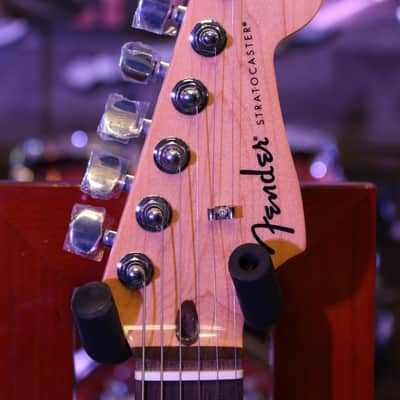 Fender Standard Series Stratocaster Electric Guitar, Aqua Marine Metallic image 3