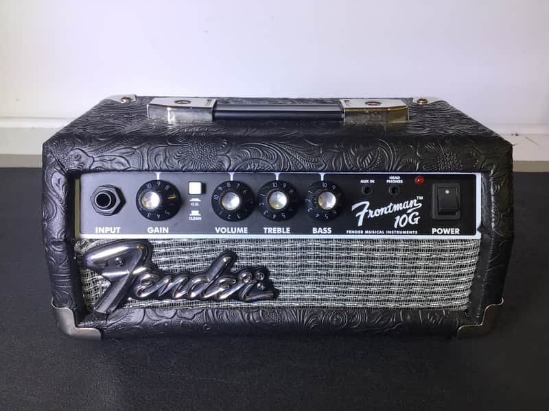 Fender Frontman 10G Embossed Black Tolex image 1