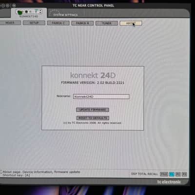 TC Electronic Konnekt 24D - Firewire audio interface with onboard DSP - Mac/Windows image 13