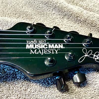 Ernie Ball Music Man John Petrucci Co Signature | Majesty 7 | Enchanted Forest | Piezo | image 6
