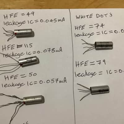 10 mullard Oc81 germanium transistors for fuzz build made in England image 4