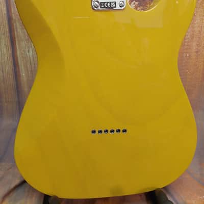 Squier Affinity Telecaster Left-Handed with String-Through Bridge 2021 - Present - Butterscotch Blonde image 6