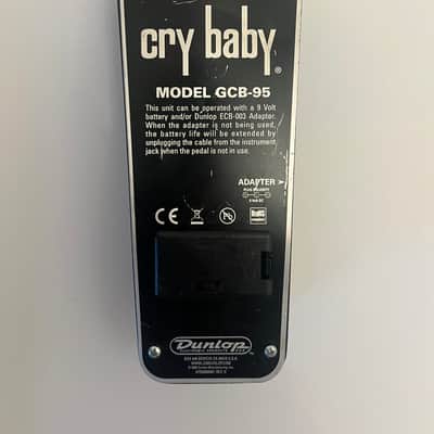 Dunlop GCB95 Cry Baby Standard Wah 1982 - Present Black image 3