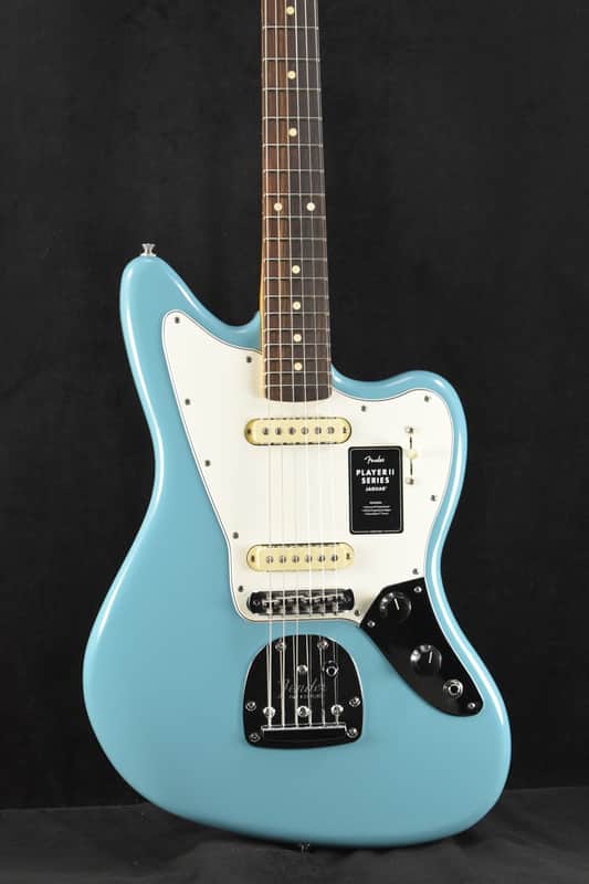Mint Fender Player II Jaguar Aquatone Blue Rosewood Fingerboard