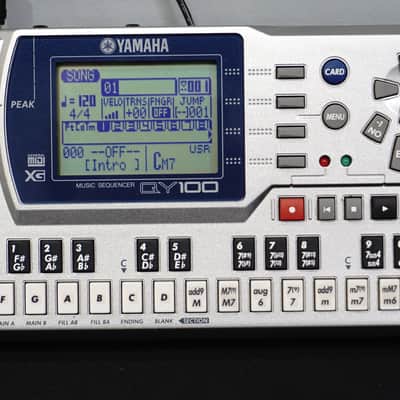 YAMAHA QY100 Portable Sequencer Arranger MIDI Sound Module