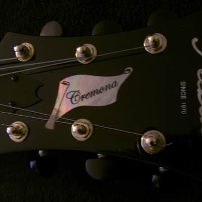 Carved Solid Wood Peerless Cremona Jazz Archtop Electric Guitar w case (small repair on the top) image 3