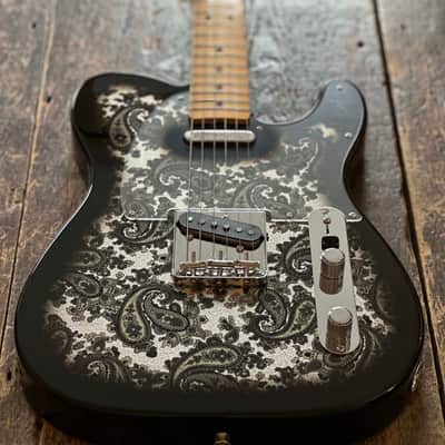 Fender Japan Telecaster Ltd FSR Run Black Paisley 1969 Reissue w/ Docs & Case Nr Mint 2025