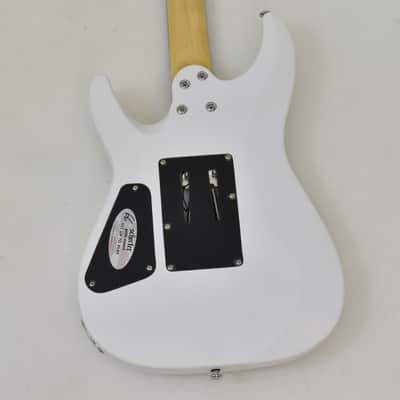 Schecter C-6 FR Deluxe Guitar Satin White B-Stock 0072 image 6