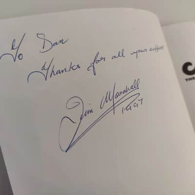 Rare collectible! '1993 Signed 1st Edition 'History of Marshall' The Illustrated Story image 3