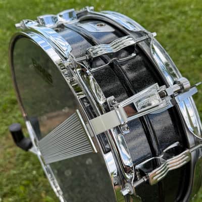 Ludwig LM404 Acrolite 5x14" 8-Lug Black Galaxy Snare Drum image 22