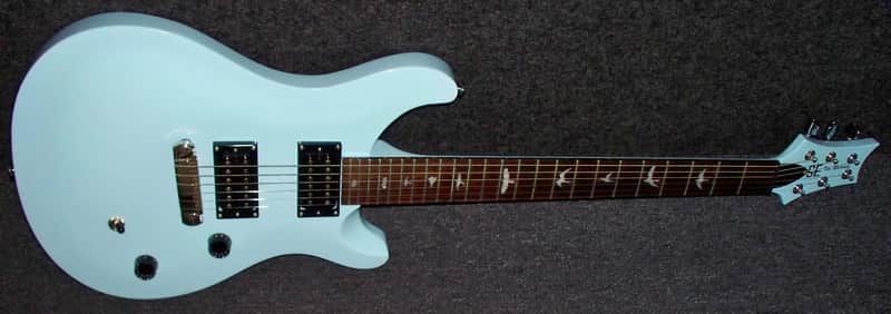 New PRS SE Tim Mahoney Baby Blue image 1