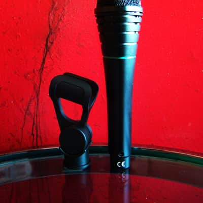 Vintage 1990's AKG D3700S Hyper Cardioid Dynamic Microphone Low Z w mic clip D1000E D190E  D3700 image 11