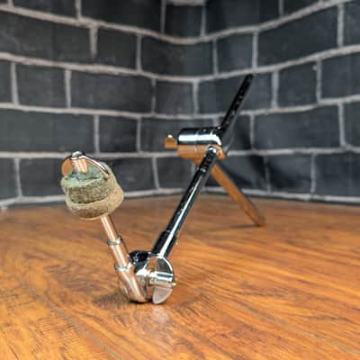 Sonor Mini Boom Cymbal Holder – Chrome – Compact, Heavy‑Duty, Precision German Hardware image 2