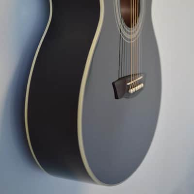 Washburn EA12B Festival Series Mini Jumbo Cutaway Basswood Top 6-String Acoustic-Electric Guitar image 6