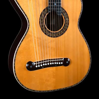 Lark In The Morning Harp Guitar Vintage Natural image 3