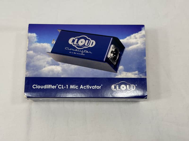 FACTORY SEALED/NEVER OPENED - Cloud Microphones Cloudlifter CL-1 2010s - Blue