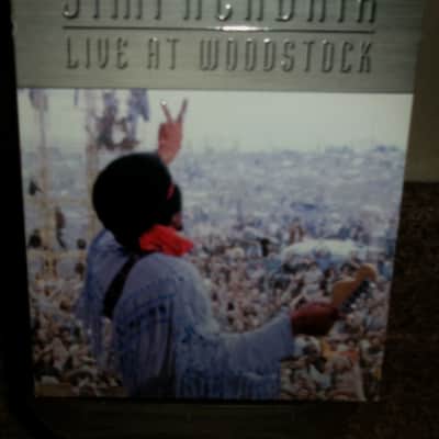 jimi hendrix live at woodstock mint 2 dvd 3 gatefold & book - lover man red house rock blues guitar 1969 image 1