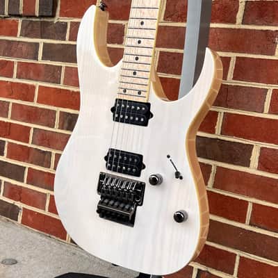 Ibanez Prestige RG652AHM, Antique White Blonde, Ash Top, Ash Body, Birdseye Maple Fretboard, DiMarzio Tone Zone & Air Norton Pickups, Hardshell Case image 4