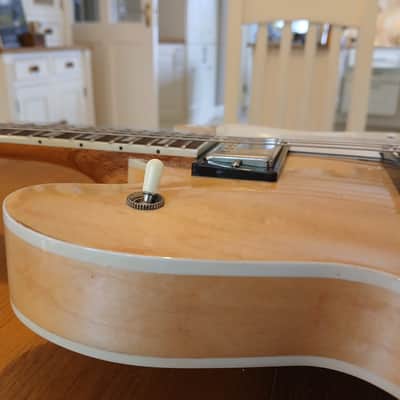 1997 Epiphone Supernova. Refinished Nirto Natural. Seymour Duncans image 15