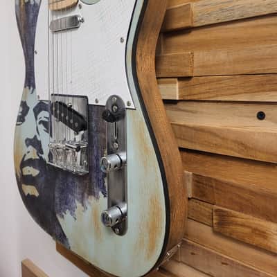 E-Gitarre Guitar Jimi Hendrix  Telecaster Steel 2024 image 9