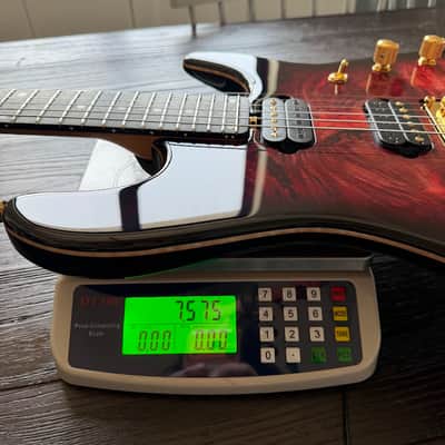 Ernie Ball Music Man Jason Richardson Cutlass HH w/Trem - Rorschach Red image 9