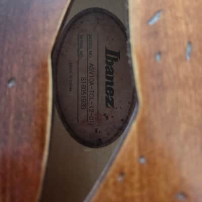Ibanez ASV10A-TCL Artcore Vintage with Rosewood Fretboard 2016 - 2017 - Tobacco Burst Low Gloss image 6