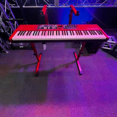 Nord Electro 6D SW73 Semi-Weighted 73-Key Digital Piano 2018 - 2022 - Red image 2