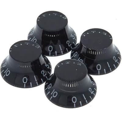 Gibson Top Hat Knobs-Black imagen 1