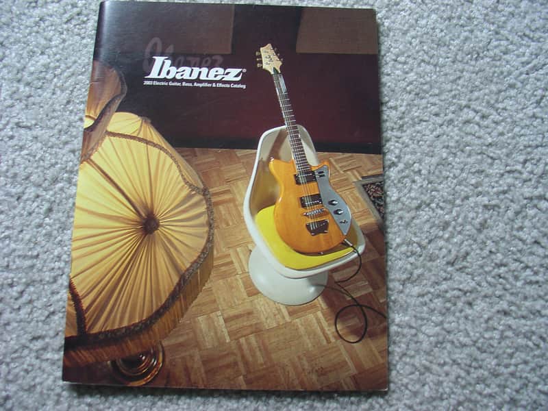 Ibanez 2003 Ibanez  full line color catalog image 1