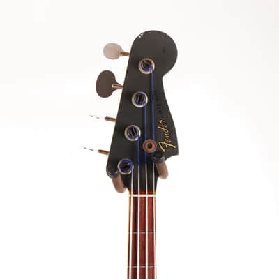 Fender Custom Shop 1966 Jazz Bass Relic Charcoal Frost Metallic Masterbuilt Dale Wilson 2011 image 13