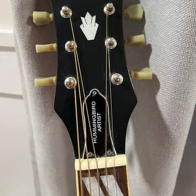 Epiphone Hummingbird Artist FC 2014 - Faded Cherry Sunburst image 2