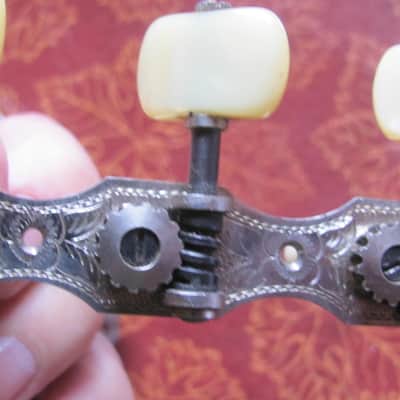 Rare Landstorfer Hauser Classical Guitar Tuners Tuning machines M.O.P. image 4
