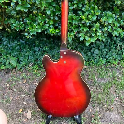 1963 Harmony Rocket H53 - Red Burst image 5