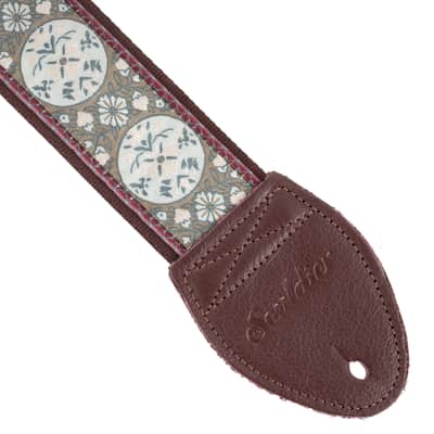 Souldier 2" Guitar Strap - "Medallion" Maroon image 3