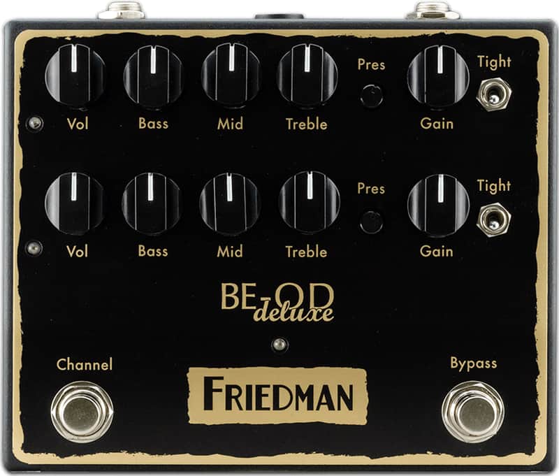 Friedman BE-OD Deluxe Dual Overdrive Pedal image 1
