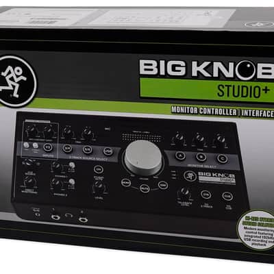 Mackie Big Knob Studio + Plus 4x3 Studio Monitor Controller Interface w/ USB I/O image 7