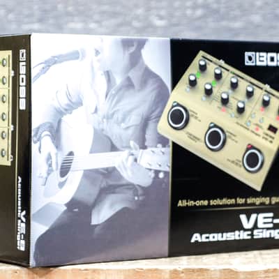 Boss VE-8 Acoustic Singer Compact Acoustic Guitar and Vocal Multi-Effects Pedal image 8